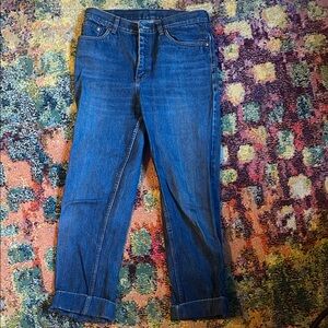 Ralph Lauren Women's High Rise Jeans - Blue